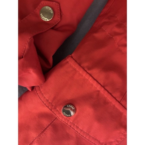 Guess Red Utility Jacket - Picture 7 of 10